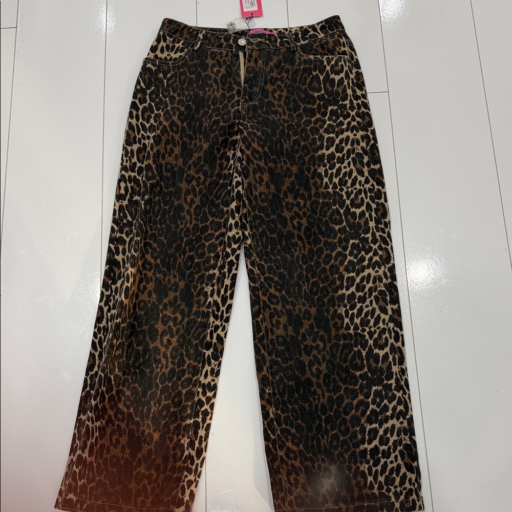 Edikted Leopard Patterned Pants - image 3